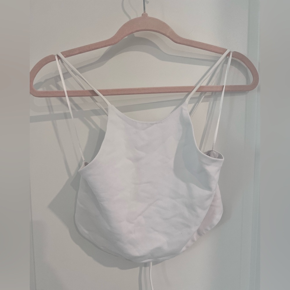 Zara White Camisole Top